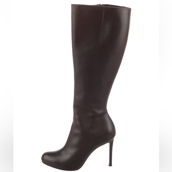 Christian Louboutin Leather Knee high boots - Picture 1 of 5